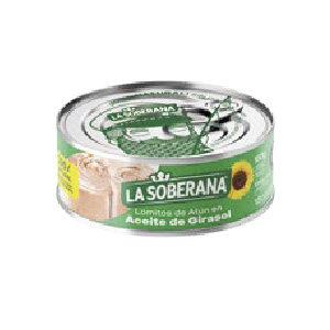 Lomitos de atún en aceite de girasol